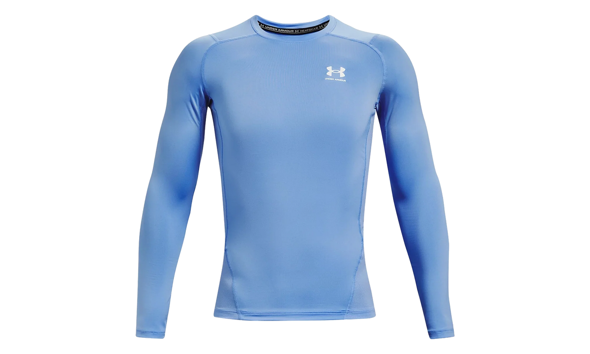 HeatGear Compression Long Sleeve "Carolina Blue / White" 1361524 475