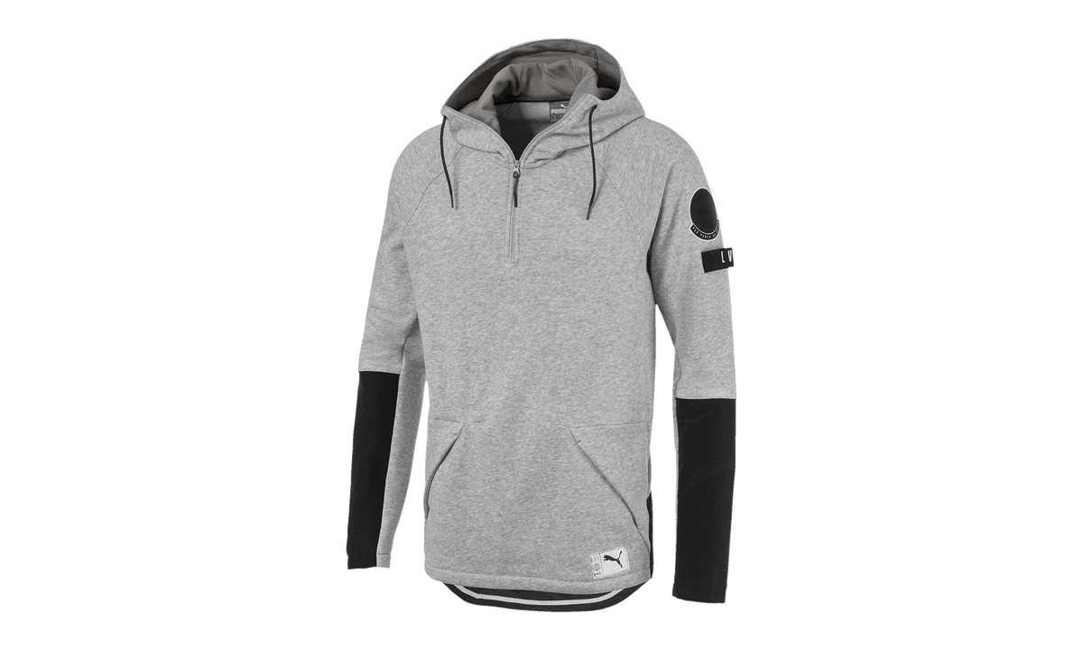 FtblNXT Casuals Hoodie "Light Grey Heather / Charcoal Grey" 656125 02
