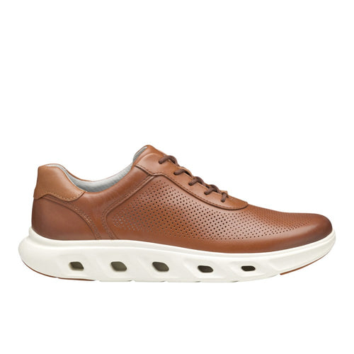 Reactivate U Throat Perforated Lace Up Sneakers