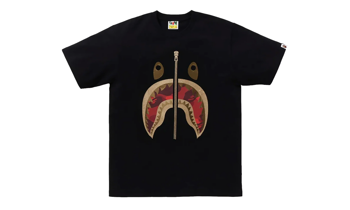 Color Camo Shark tee "Black / Red" 1K30 310 066 BKXRD