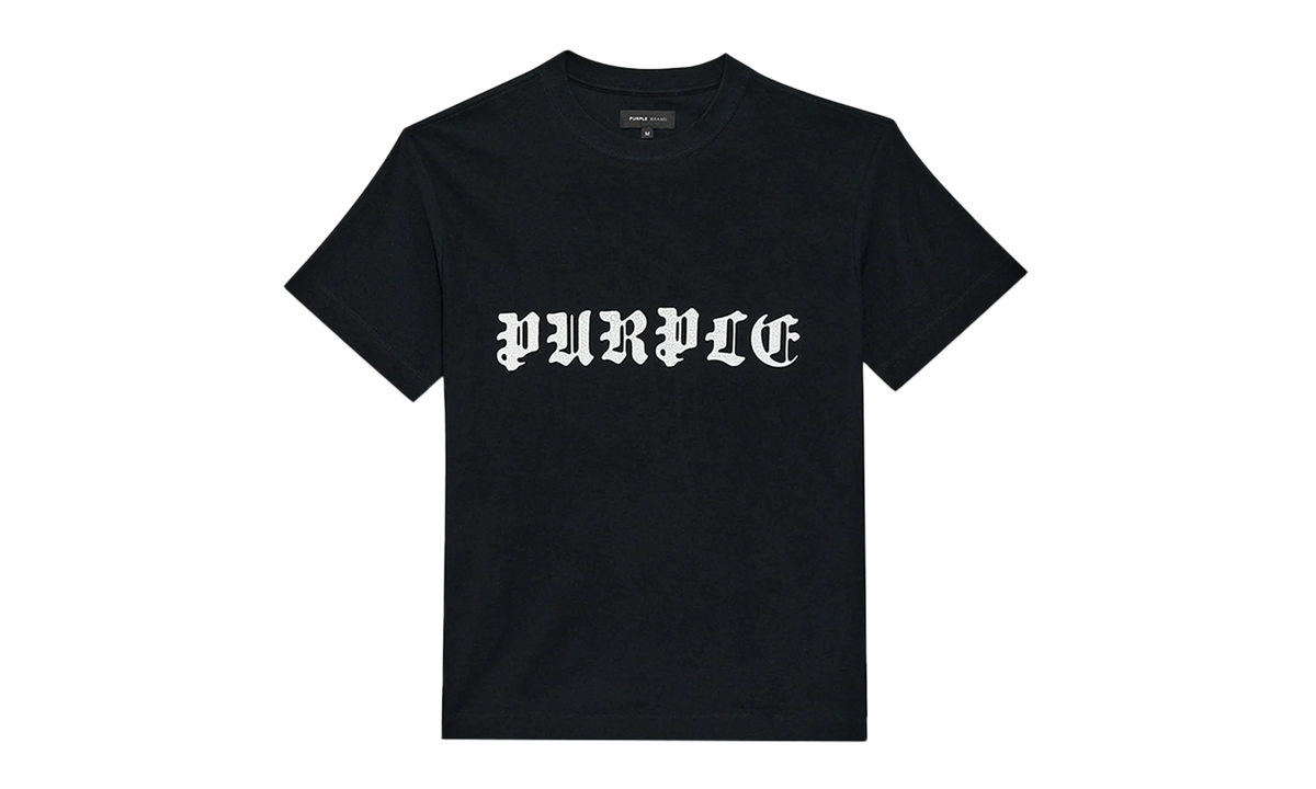 Gothic Wordmark Tee 'Black' "Black" P104-JGBB324