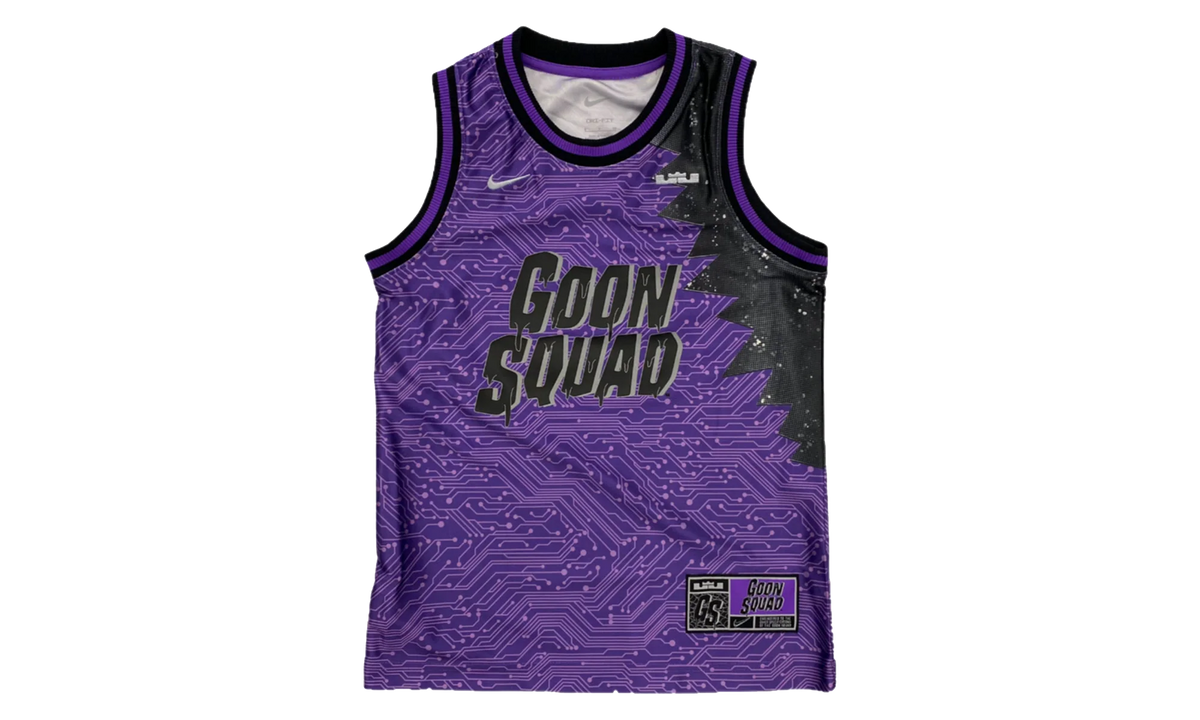 Space Jam Goon Squad Jersey GS "Hyper Grape / Wolf Grey" DM2974 560