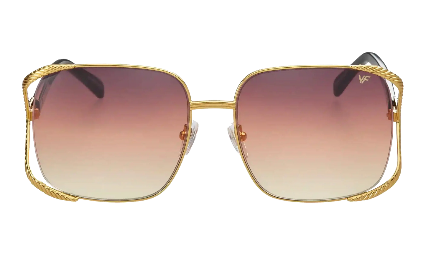 Vixen 24KT "Yellow Gold / Black / Brown Triple Gradient" MPVX2 0002 23T2
