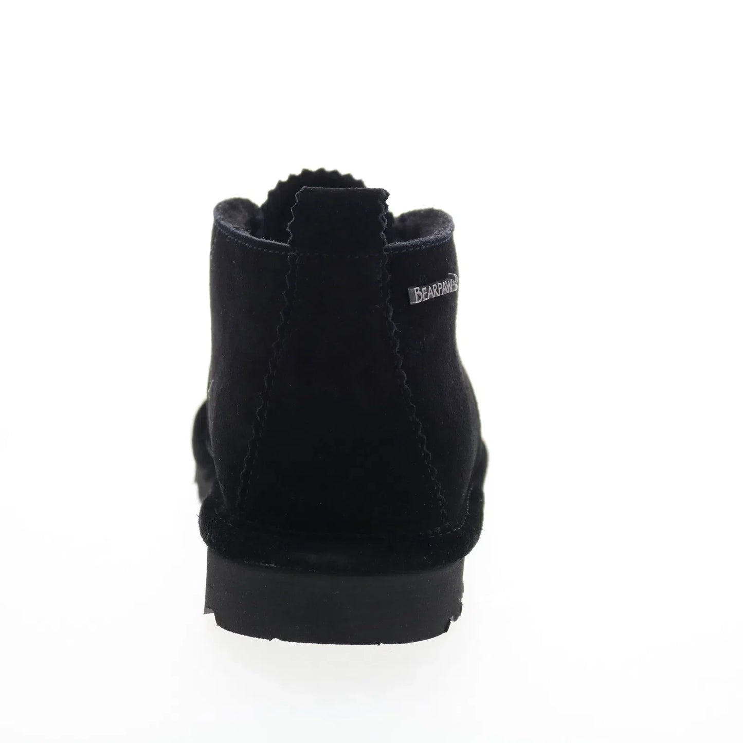 Bearpaw Skye 2578W-011 Womens Black Suede Lace Up Chukkas Boots