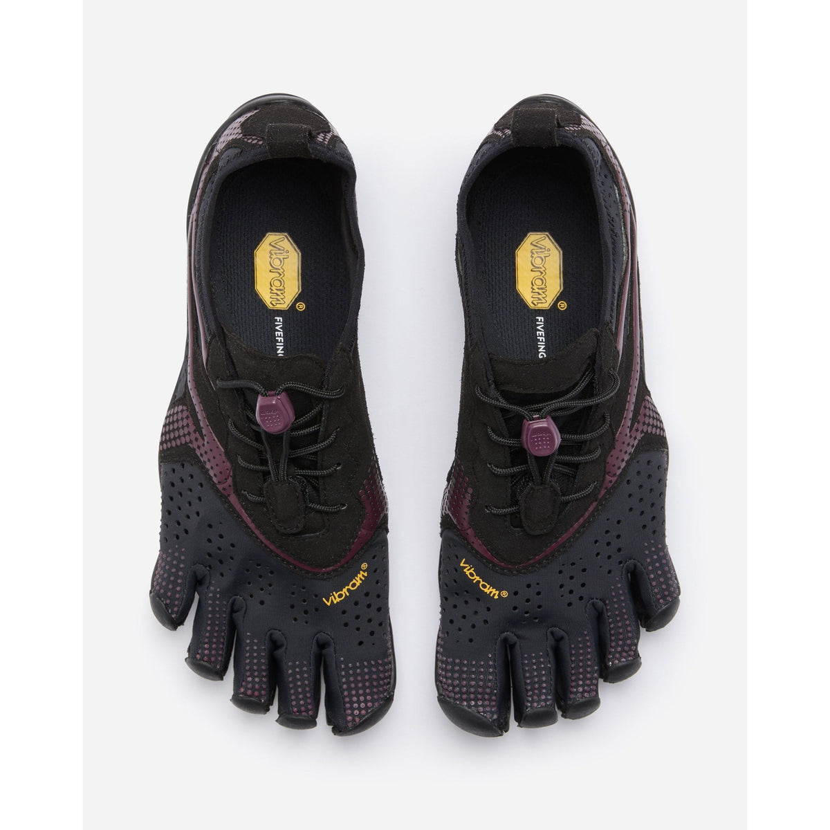 Women's V-Run in Black Fig