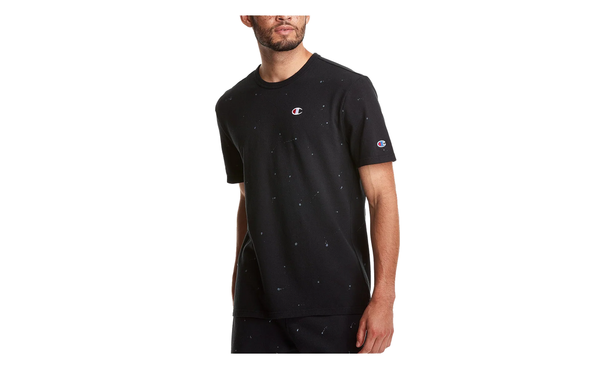 C-Life Heritage Paint Splatter T-Shirt "Black" T25969 549967 A82C