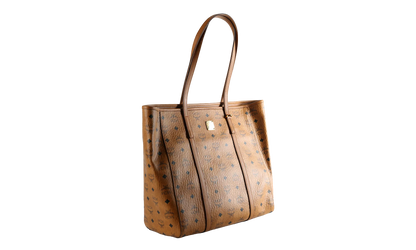 Medium Toni Shopper in Visetos "Cognac" MWPAATN03CO001