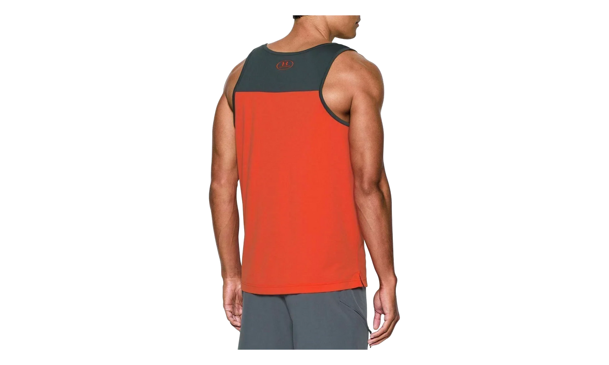 Fractal Tank Top "Dark Orange / Stealth Gray" 1290524 860