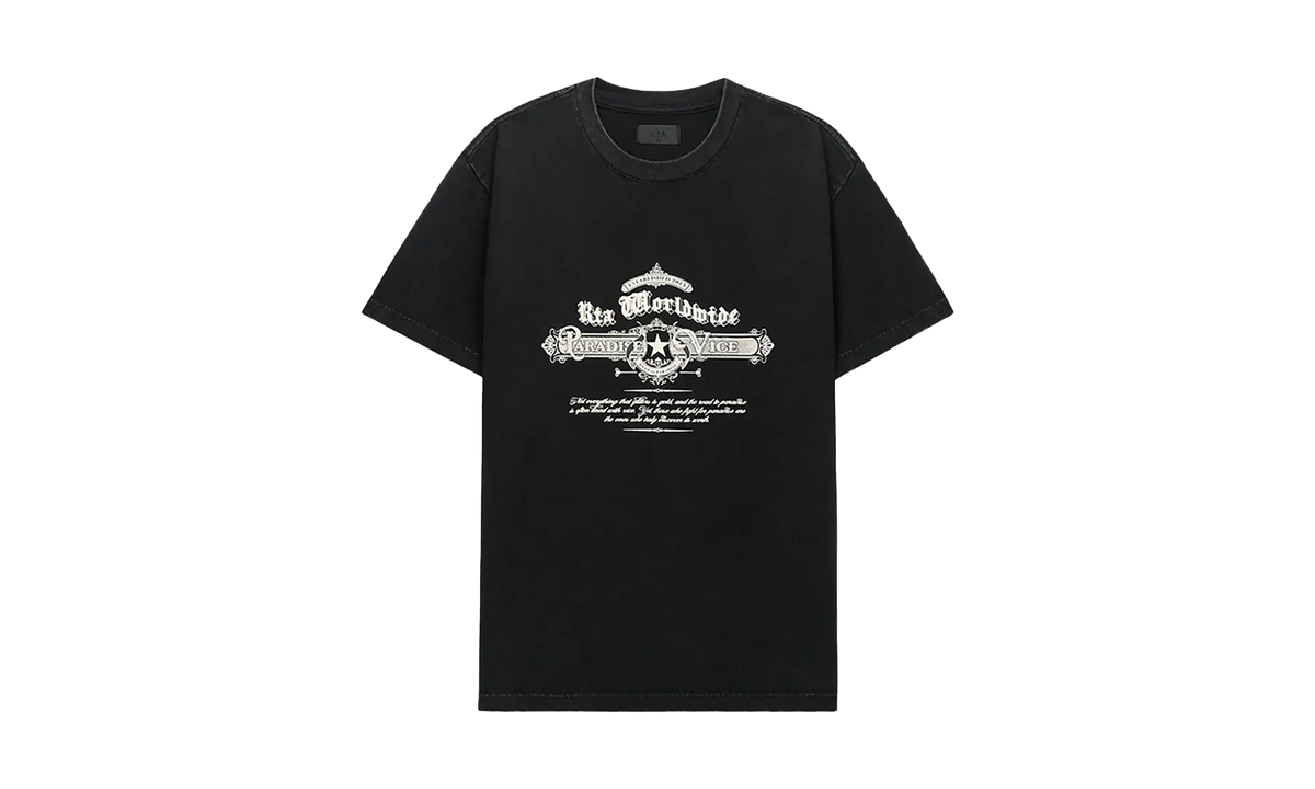 Colin Oversized SS Tee "Black Retro Paradise" MPVCK911 T1322BKRTP