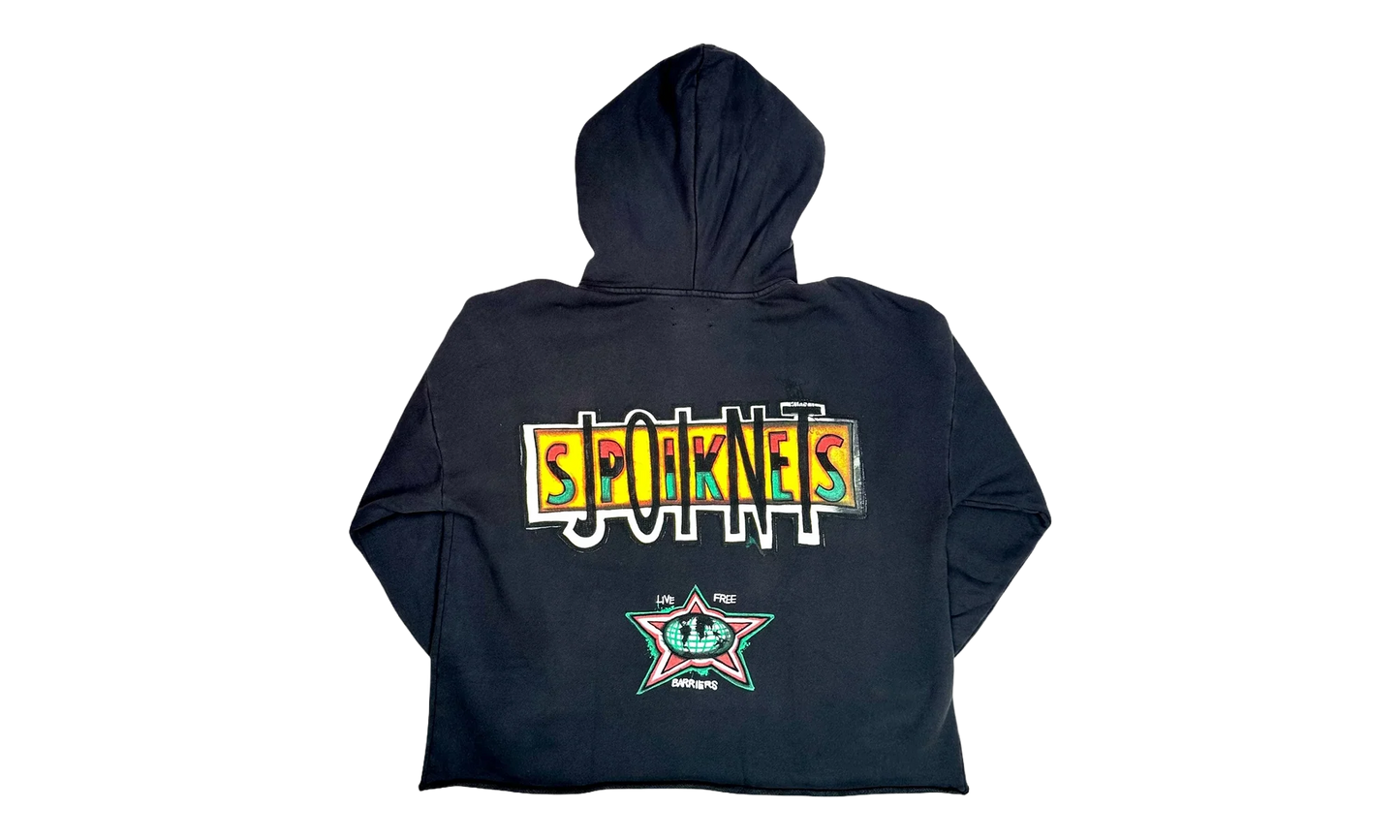 King Phade X Spike Lee Hoodie "Black / Multicolor" BAR04