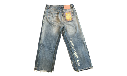 In Case You Forgot Triple-Wide Denim Jeans "Indigo" BWA96