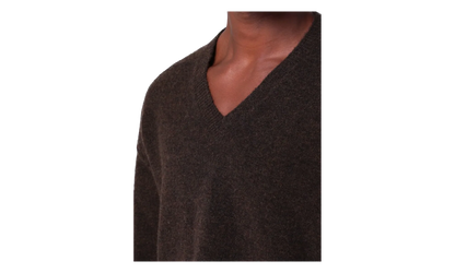 Maglia Tommy V Neck Sweater "Brown" RU02E1650 KWP 04