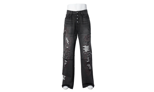 Vintage Double Knee Pants "Black" TC25PT2802