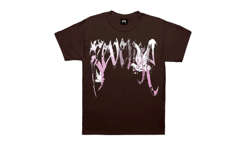 Graffiti Dove T-Shirt "Brown / Pink" Y1Q5KV9W