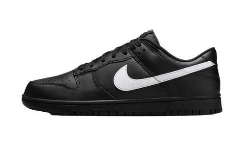 Dunk Low "Black White Swoosh" IO7606 010