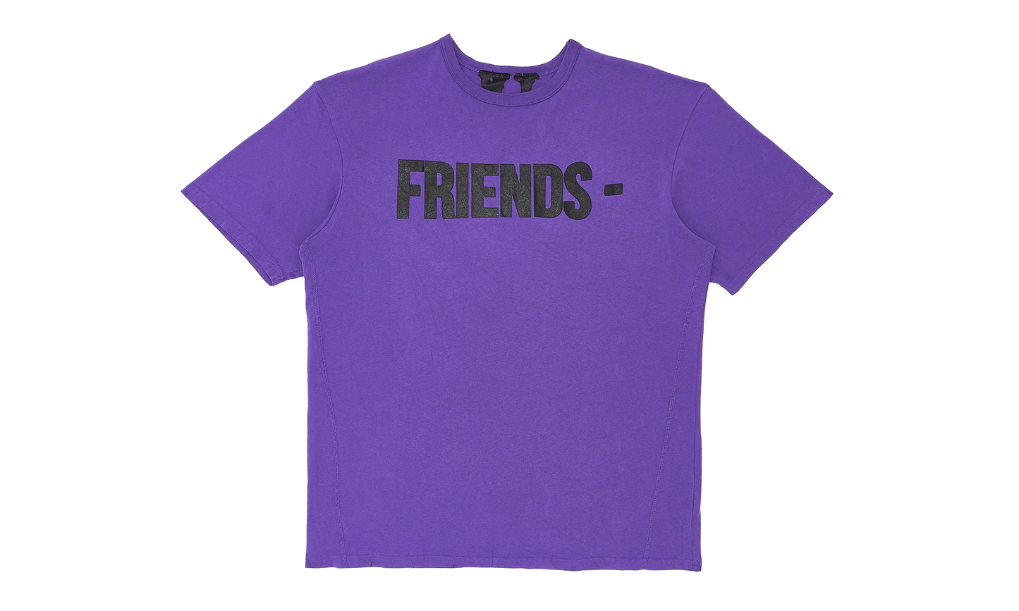 Friends Logo Short Sleeve Tee "Purple / Black" VL0026