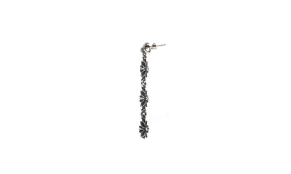 Tiny E Plus 3 Link Earring Drop "Single Earring - Silver" CHRM0669