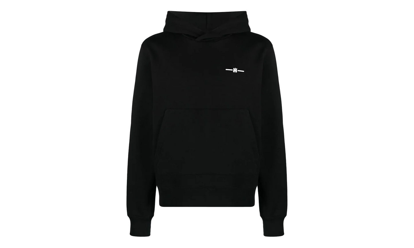 Micro MA Bar Pullover Hoodie "Black" PS23MJL034 001