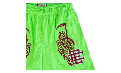 EE BASIC SHORT "WARREN LOTAS - Neon Green/ Red" EE678