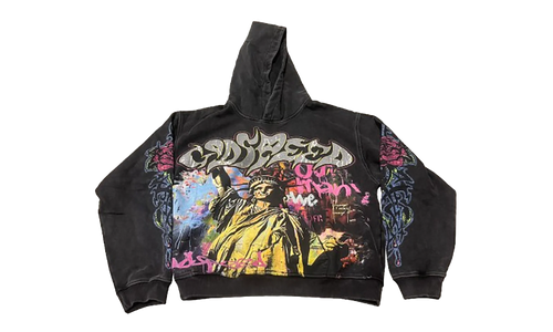 Vandal Hoodie "Black Wash" GS018