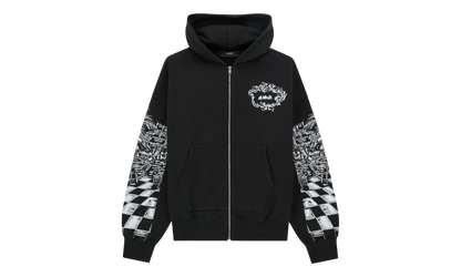 Chateau Sketch Zip-Up Hoodie "Black" AMTOJR1099 001