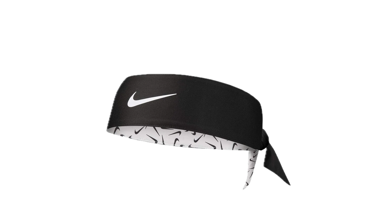 DRI-FIT PRINTED HEAD TIE 2.0 REVERSIBLE "White / Black / White" N.000.0245.176