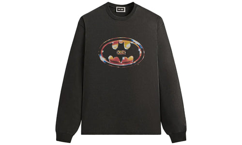 Batman Logo Vintage Long Sleeve Tee "Black" KHM032795 001