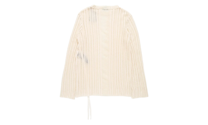 Halvar Crew Neck Irregular Rib Sweater "Natural White" B0013185KN068002