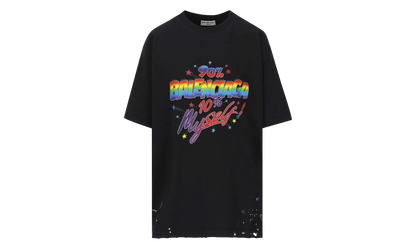 90% Myself Short Sleeve Tee "Black" 641655TMVH3