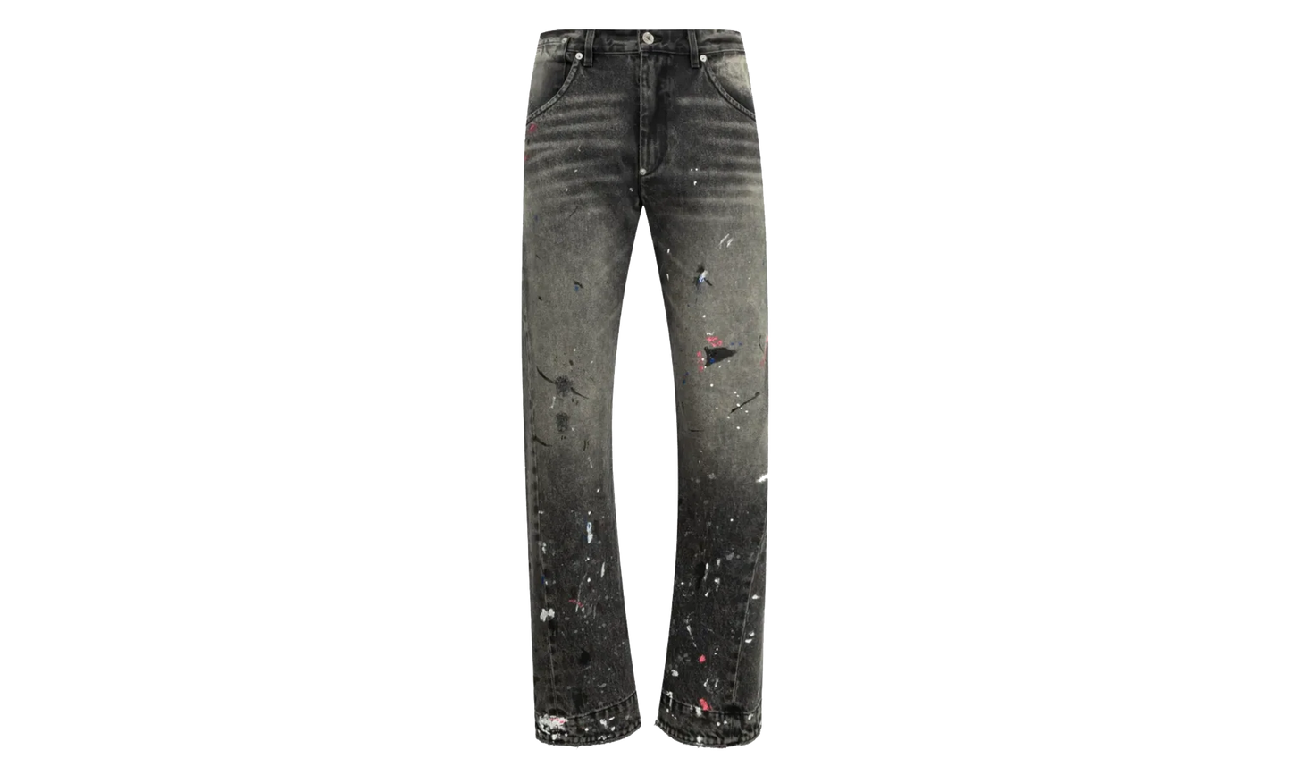Paint Zip Denim "Black" GD100
