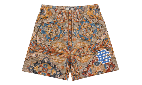 EE BASIC SHORT "FW22 - Rug Print" EE620