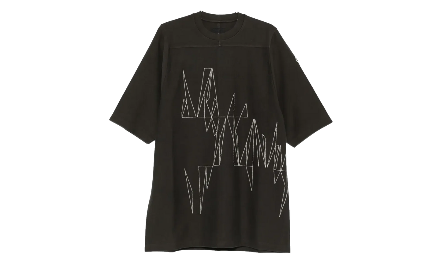 Rick Owens Knitted Jumbo T-Shirt "Dark Dust" MON34