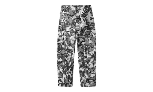 Micro Distressed Cargo Pants "Ice Camo" Q1M4M38T