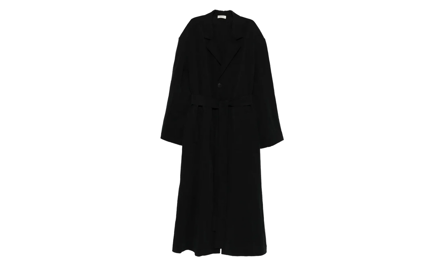 Classic Unlined Overcoat "Black" FG25FW64 644BTN 001