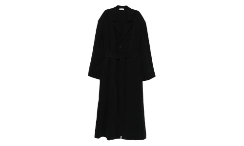 Classic Unlined Overcoat "Black" FG25FW64 644BTN 001