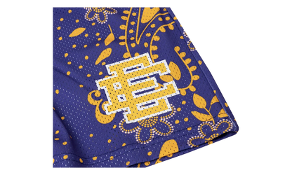 EE BASIC SHORT "SS21 - Purple Paisley" EE699