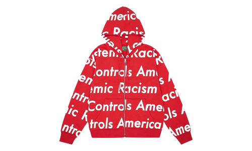 Srca Graphic 1 Zip-up Hoodie "RED" 014 030 123