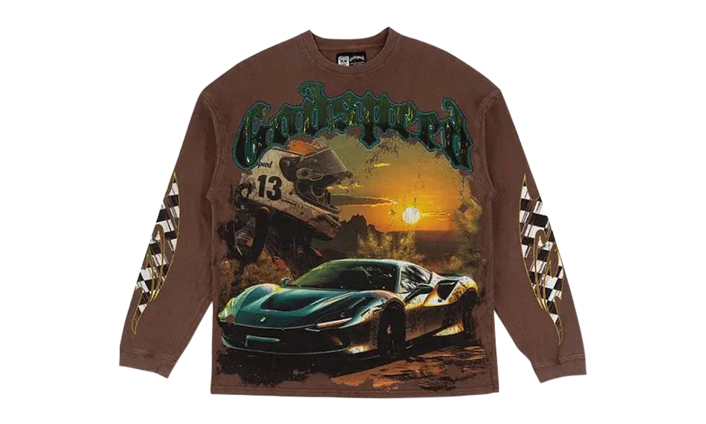 Sunset Drift Long Sleeve "BROWN" 1TQJESCN