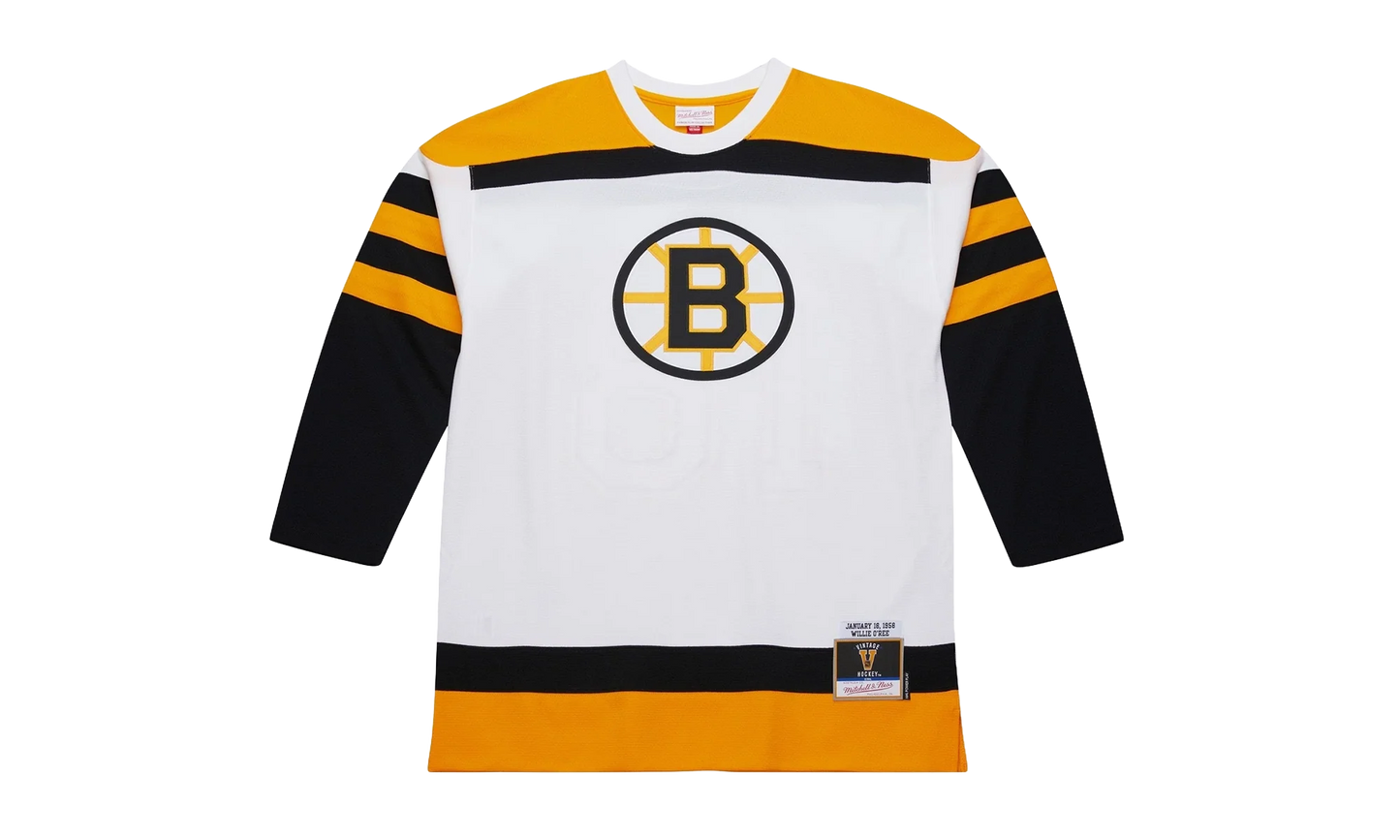 Power Play Willie O'Ree Player Jersey "1958 Boston Bruins - White" RJY77731 BBN58WORWHIT
