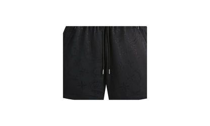Jacquard Faille Cedar Short "Black" KHM060574 001