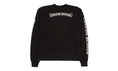 Scroll Logo Long Sleeve T-Shirt "Black / White" CHRM1127