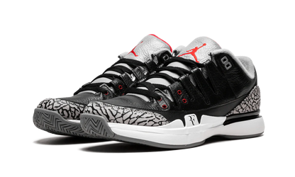 Zoom Vapor AJ3 "Black/Cement Jordan 3" 709998 010