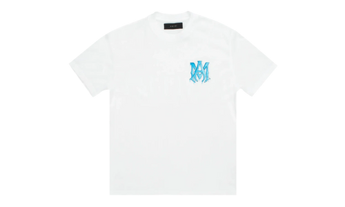 Amiri Watercolors Short Sleeve Tee Shirt "White" AWSSTSW