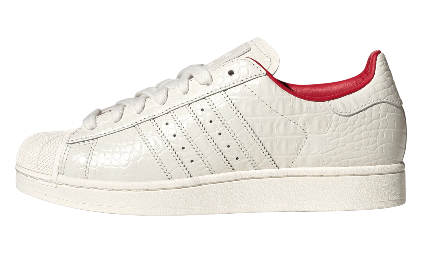 SUPERSTAR II "Core White / Core White / Better Scarlet" IH9763