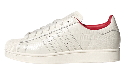 SUPERSTAR II "Core White / Core White / Better Scarlet" IH9763