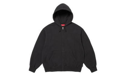 Cut Out Zip Up Hoodie "Black" SU27264