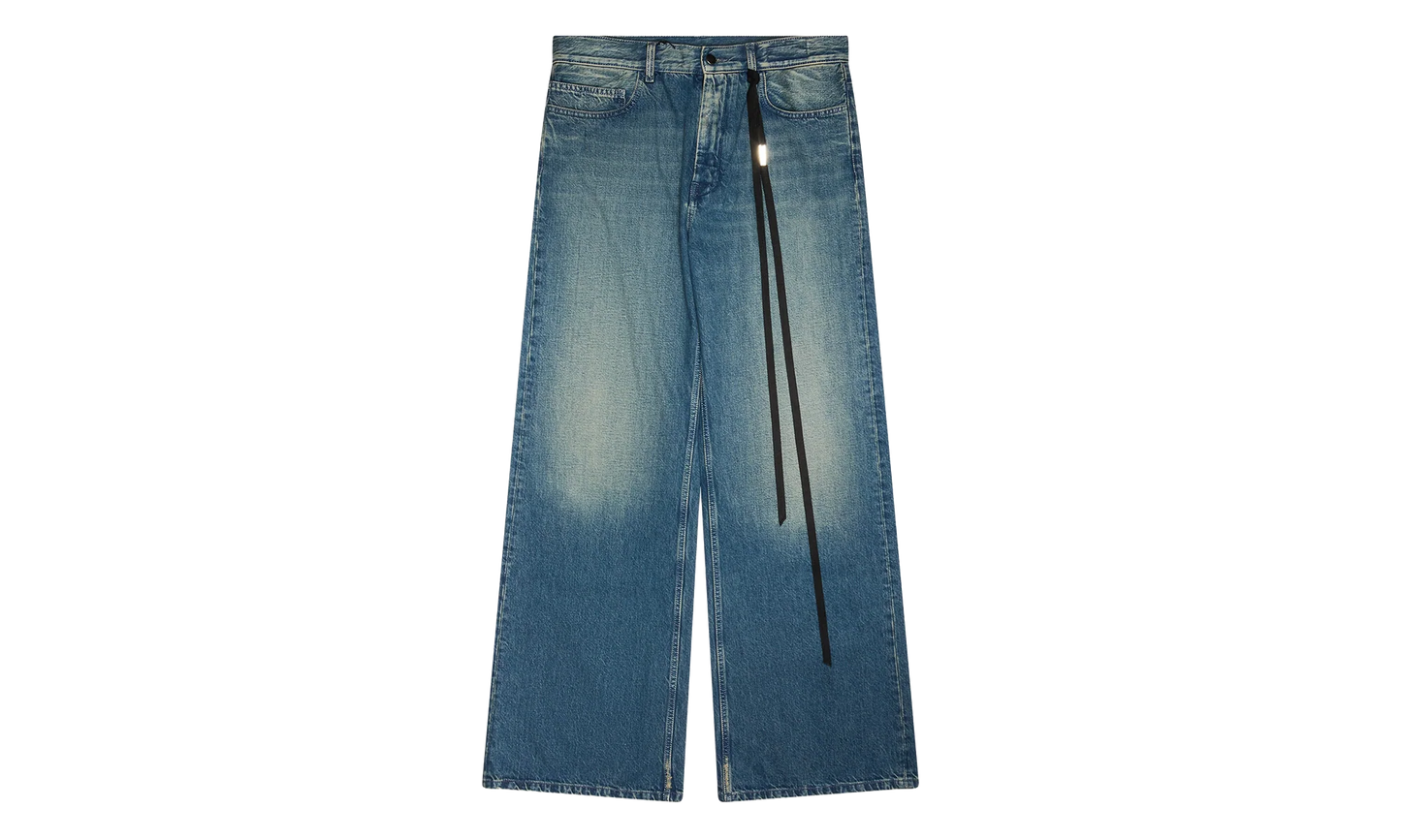 Modest Relaxed Flared Trousers "Mid Blue" ADR MJNS 0001