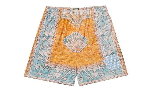 EE BASIC SHORT "FW22 - Rug Print" EE574