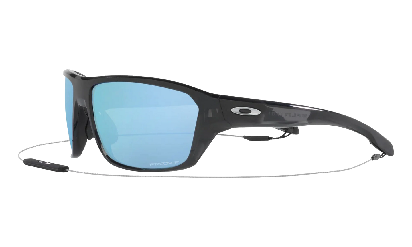 Split Shot Polarized Sunglasses "Black Ink / Deep Water Polarized" OO9416 35