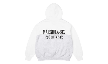 MM6 Maison Margiela Eagle Zip Up Hooded Sweatshirt "SS26 - grey" SU27172